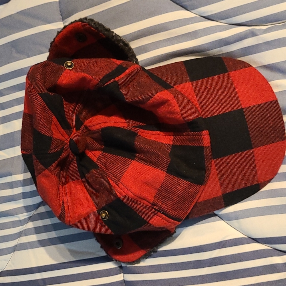 Buffalo print hat